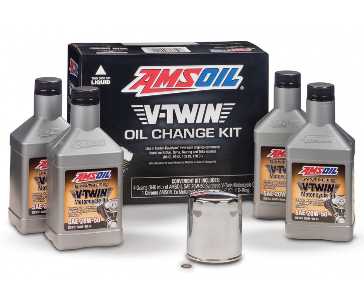 Amsoil V-Twin Oil Change Kit