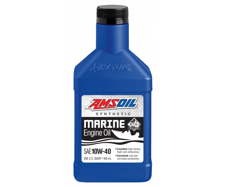 AMSOIL 10W-40 Synthetic Marine Engine Oil
